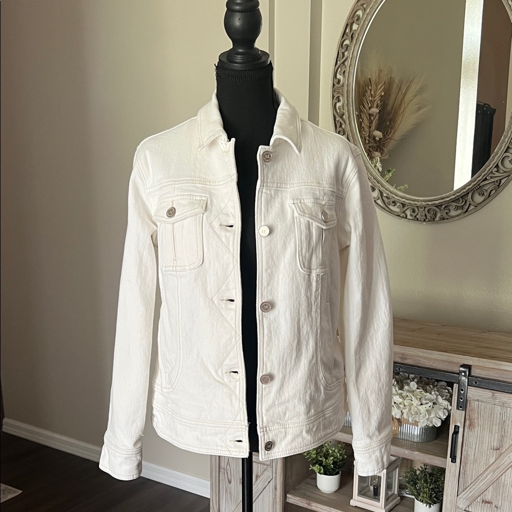 Women’s Martha Stewart Jean jacket NWOT size Small
